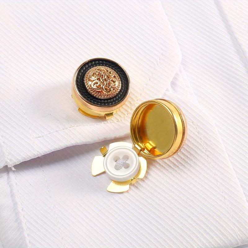 Men'S Holiday Formal Wear - Paquete de 2 botones de metal