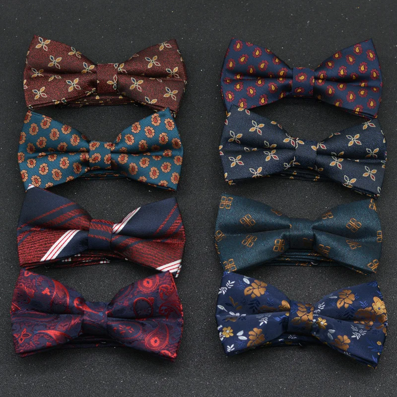 Men Formal Wear Dress - Pajarita para hombre, doble, para boda,