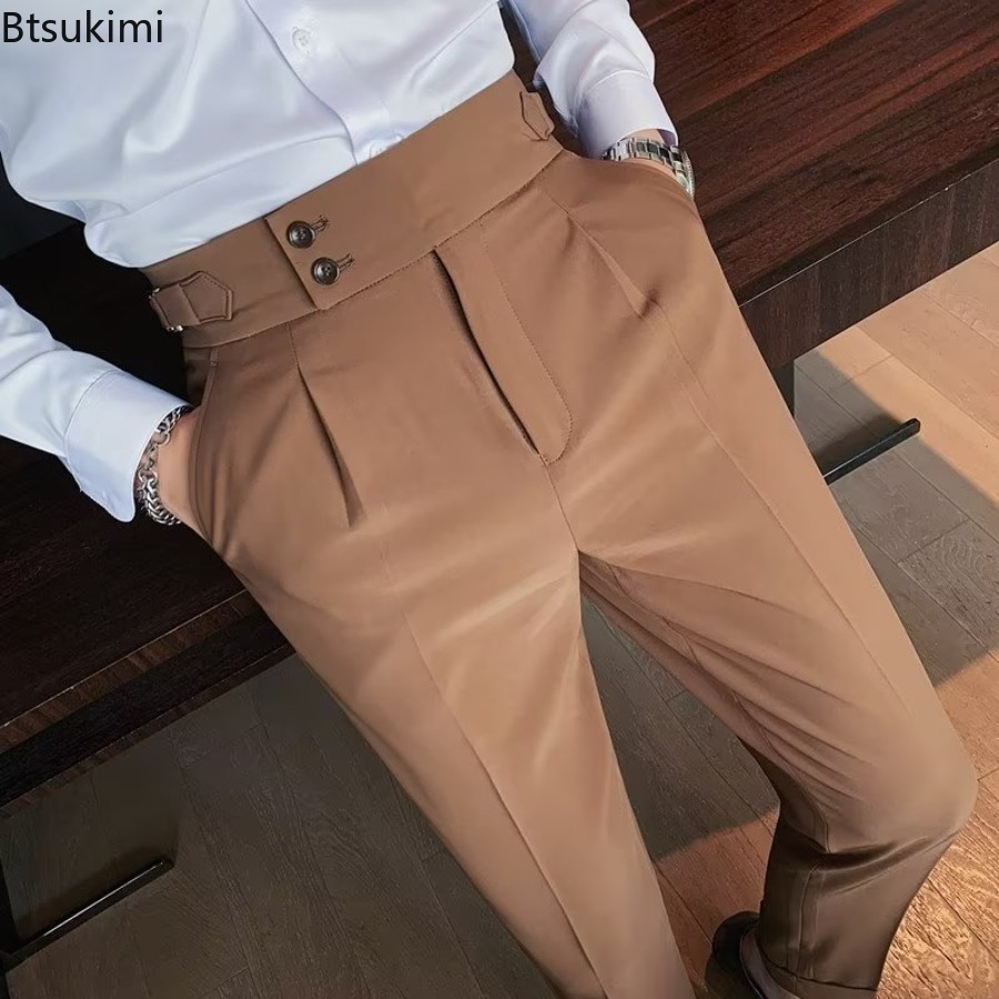 Men'S Formal Style - Nuevo 2026 pantalones de traje de