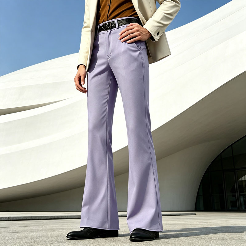 Men Formal Wear Dress - Pantalones de Vestir Vintage para Hombre,