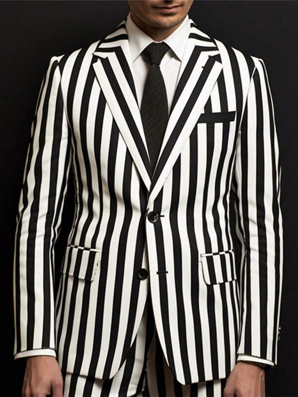 Trajes de Hombre a Rayas de Mo - Men'S Holiday Formal Wear reseña y precio