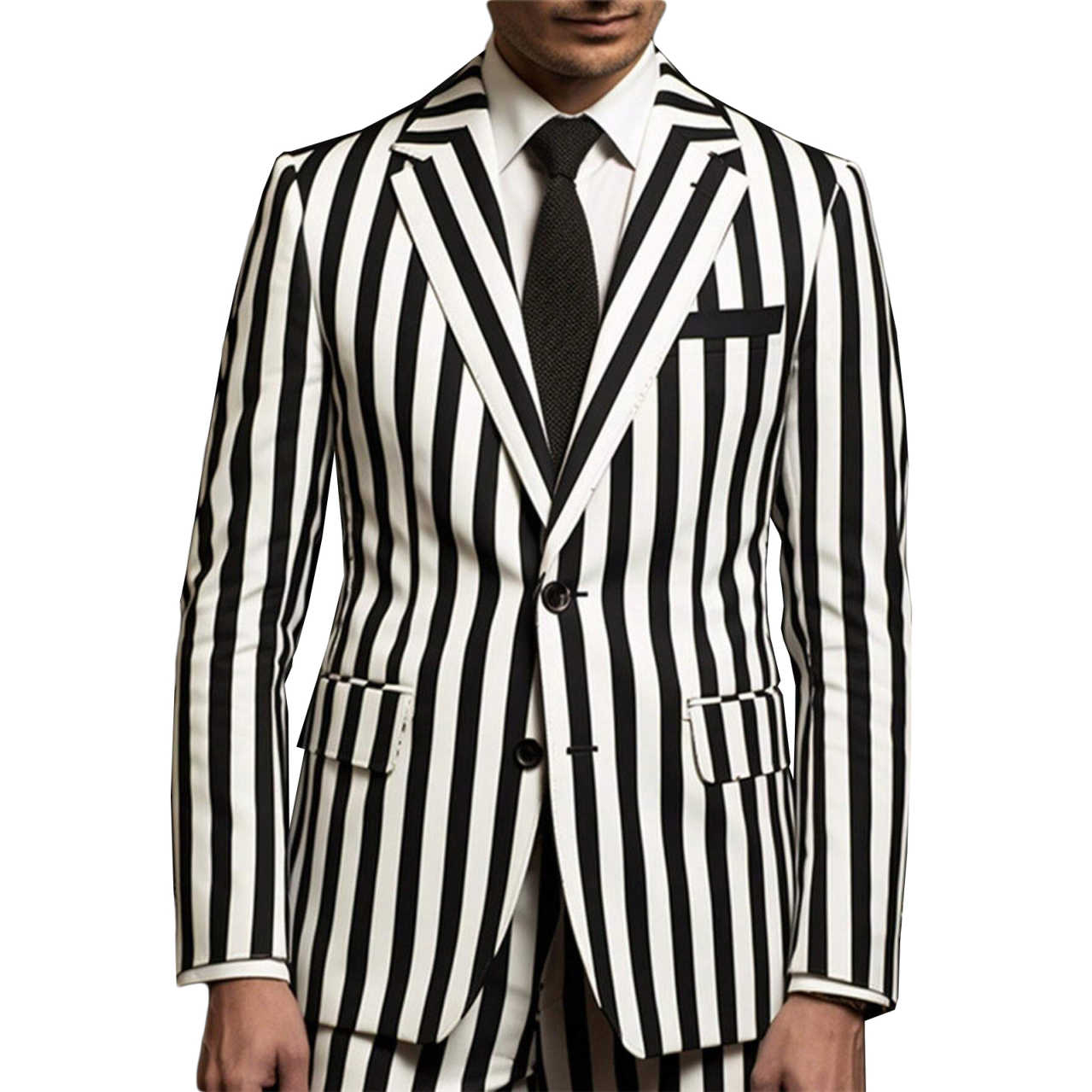 Trajes de Hombre a Rayas de Mo - Men'S Holiday Formal Wear reseña y precio