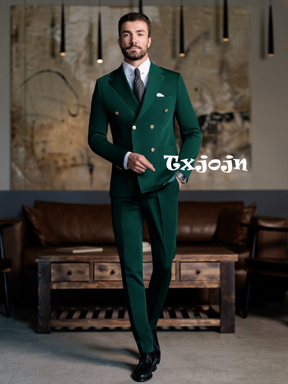 Traje Formal Verde para Hombre - Men Formal Wear Pants reseña y precio