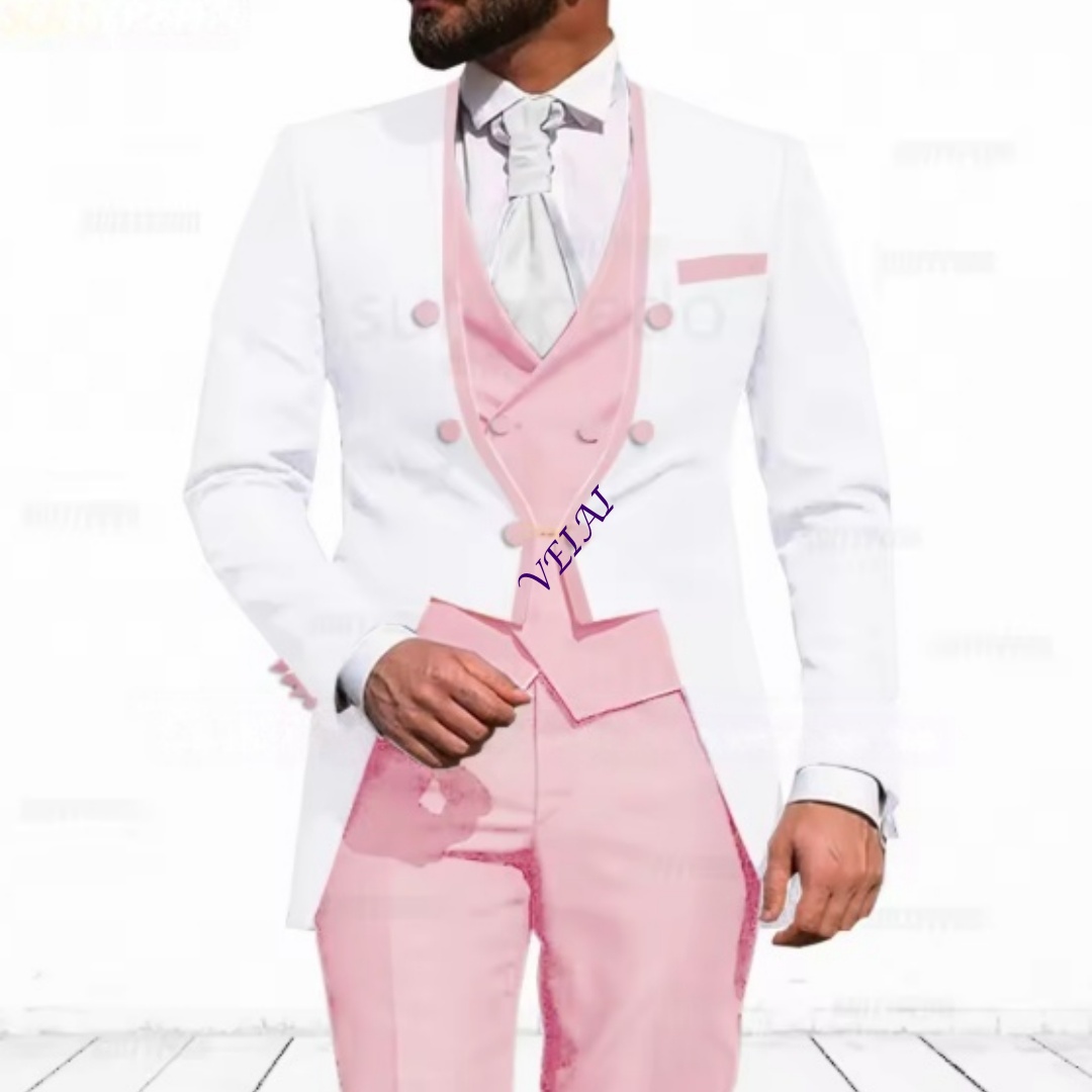 Traje de 3 Piezas Azul Cielo P - Men'S Formal Wear reseña y precio