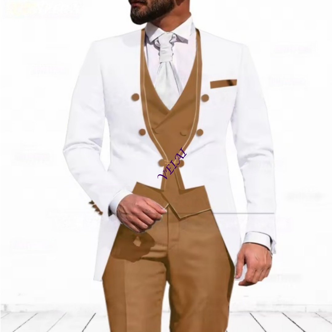 Traje de 3 Piezas Azul Cielo P - Men'S Formal Wear reseña y precio