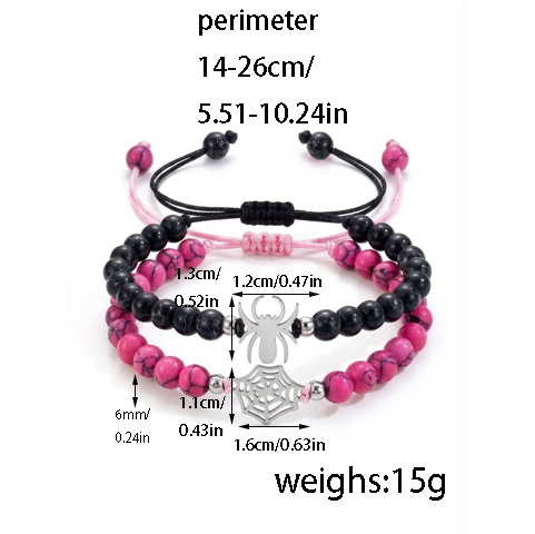 Conjunto de Pulseras de Cuenta - Men'S Gothic Formal Wear reseña y precio