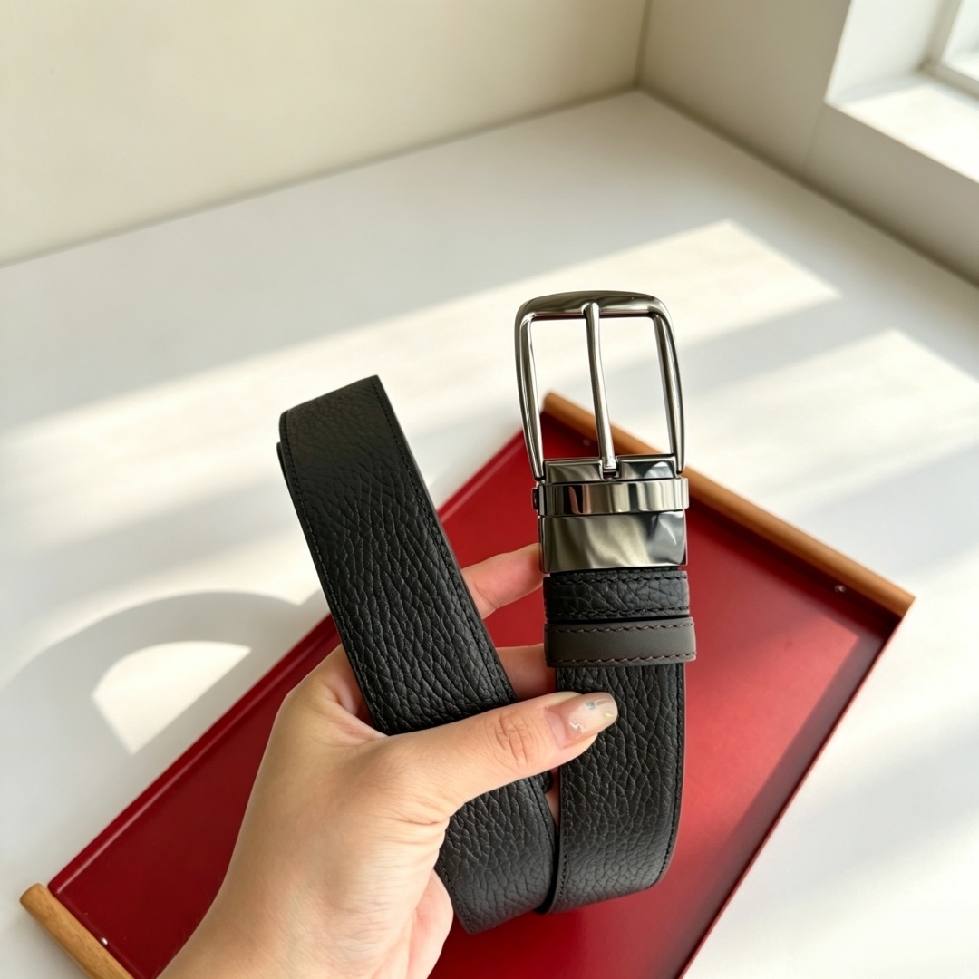 Cinturón de Cuero Genuino Reve - Men'S Holiday Formal Wear reseña y precio