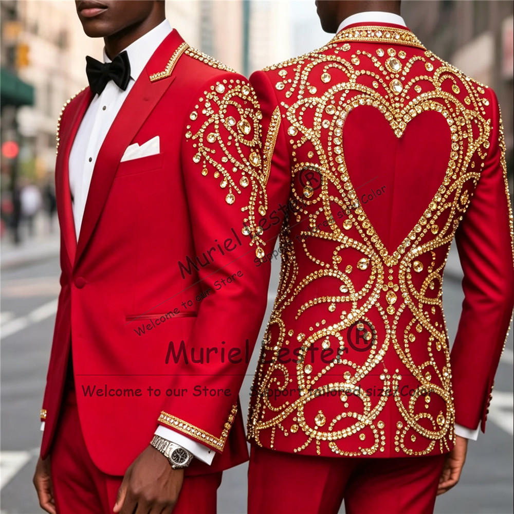 Conjunto de 3 Piezas para Homb - Men Formal Wear Pants reseña y precio