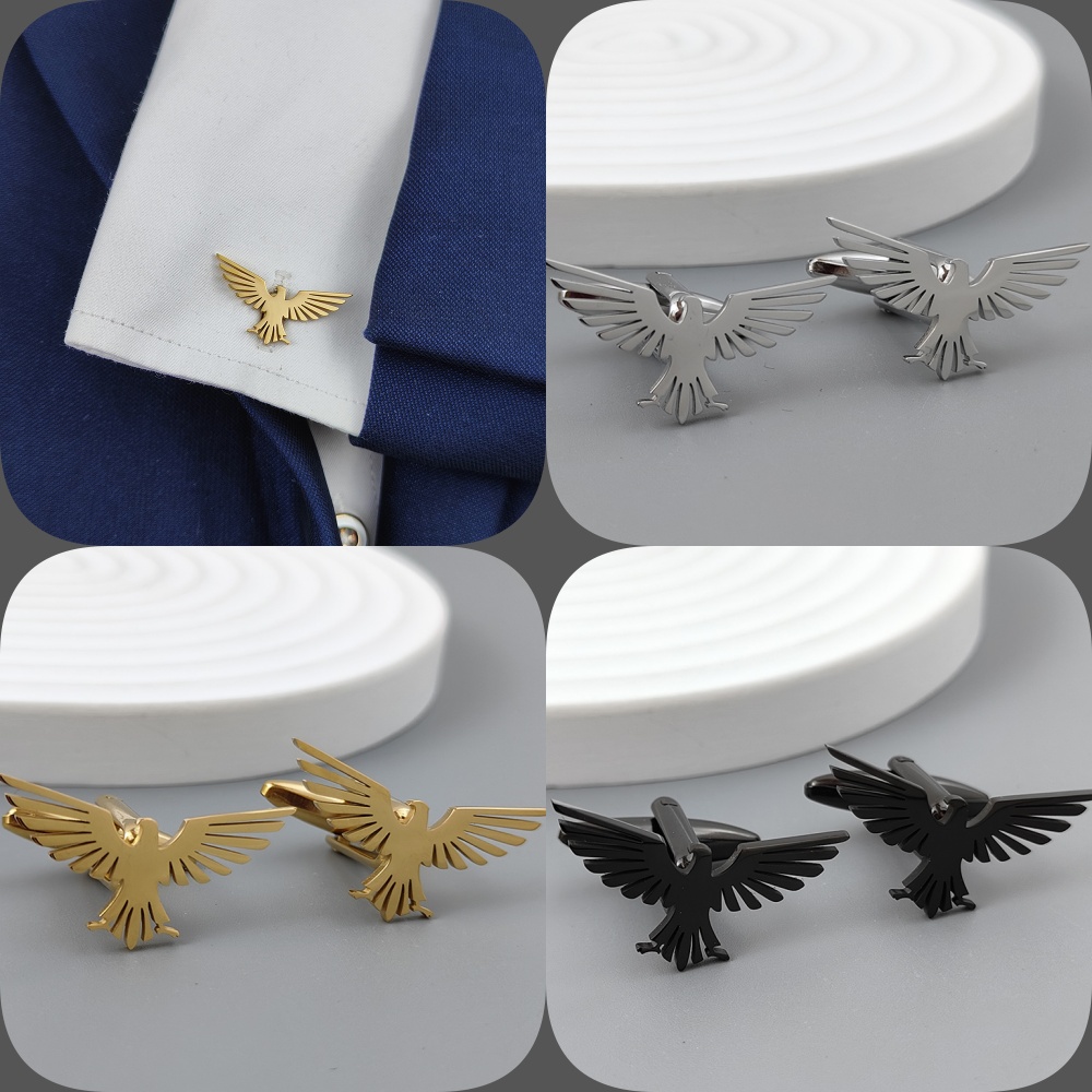 Gemelos chapados en oro de águ - Men'S Formal Wear Accessories reseña y precio
