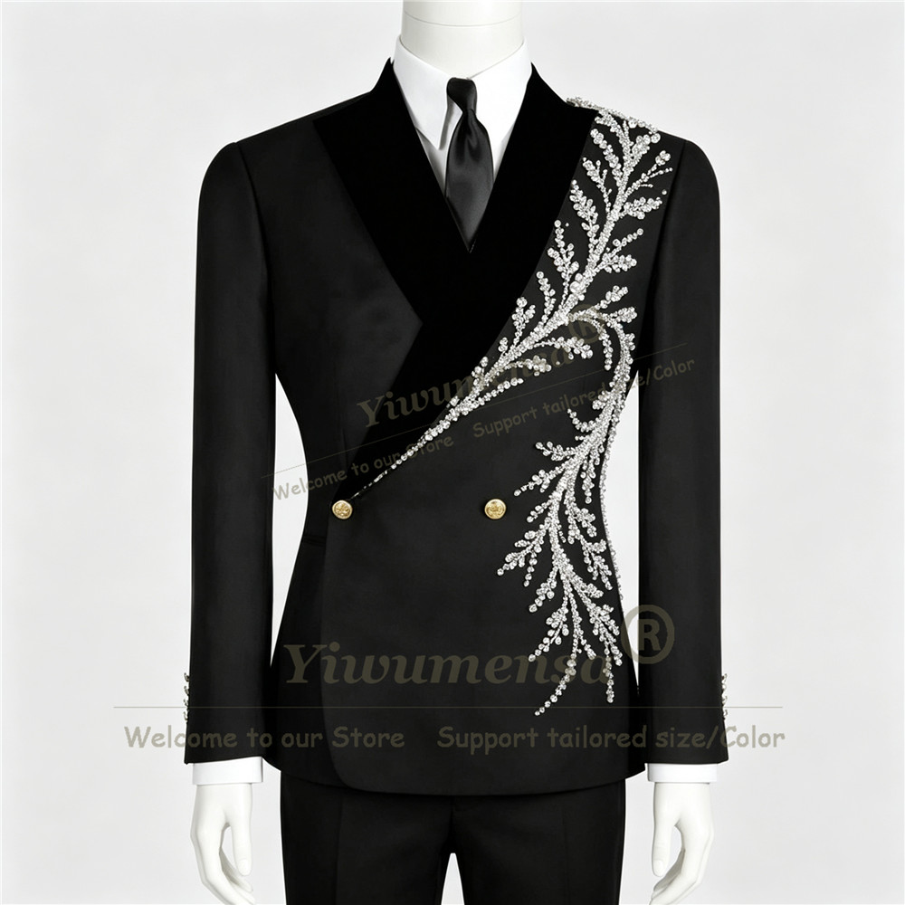 Trajes Exclusivos con Cuentas  - Men Formal Wear Fashion reseña y precio