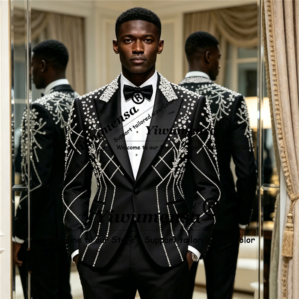 Trajes de hombre con cuentas d - Men Formal Wear Fashion reseña y precio
