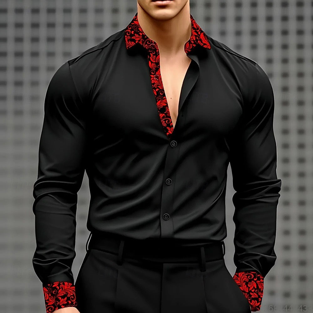 Camisa Formal con estampado Fl - Men'S Holiday Formal Wear reseña y precio