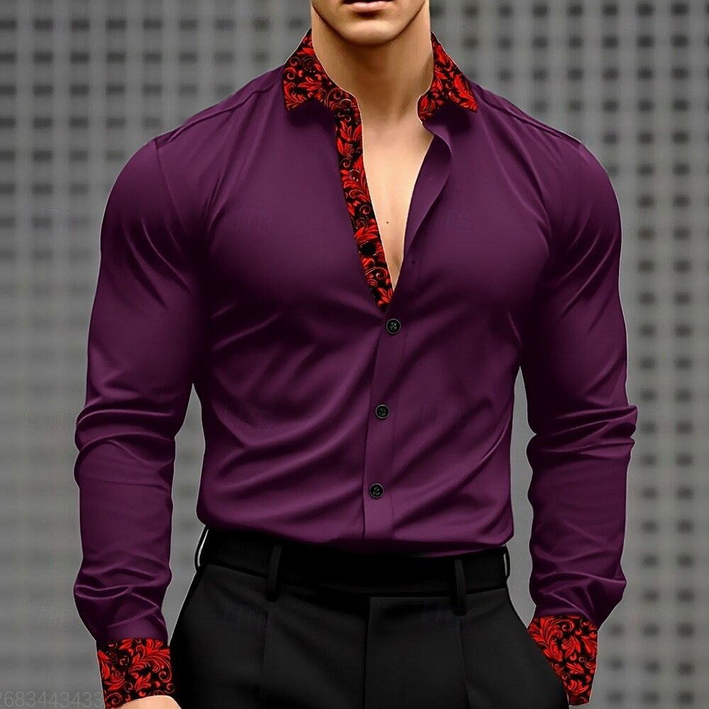 Camisa Formal con estampado Fl - Men'S Holiday Formal Wear reseña y precio