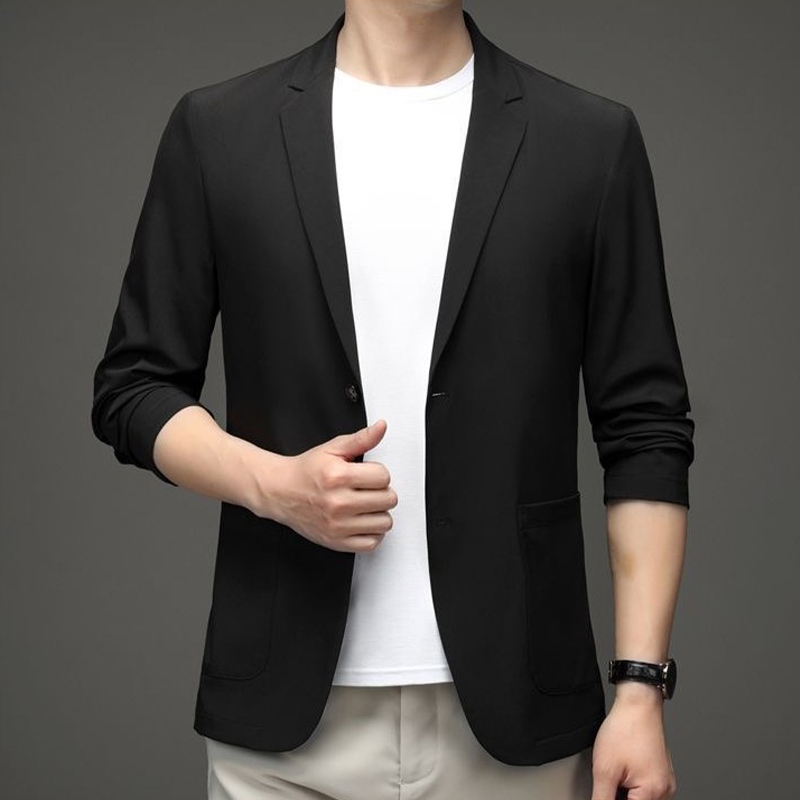 Chaqueta de traje negra sencil - Men'S Gothic Formal Wear reseña y precio