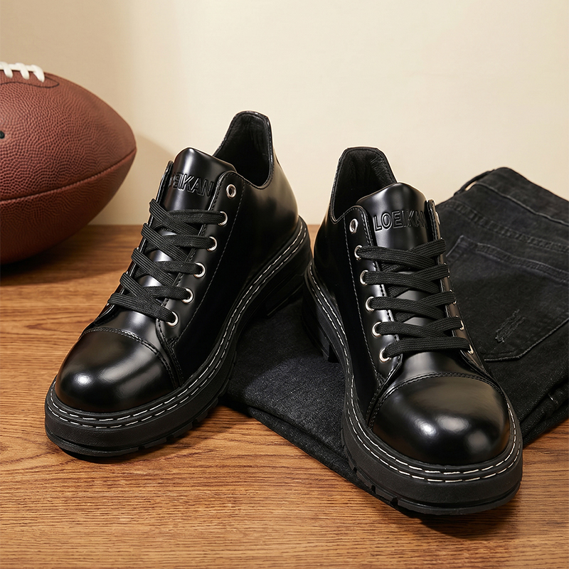 Zapatos de cuero con cordones  - Men'S Formal Wear reseña y precio
