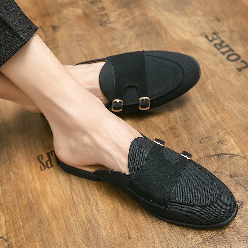 Mulas de lona, medio zapatos p - Men'S Formal Style reseña y precio