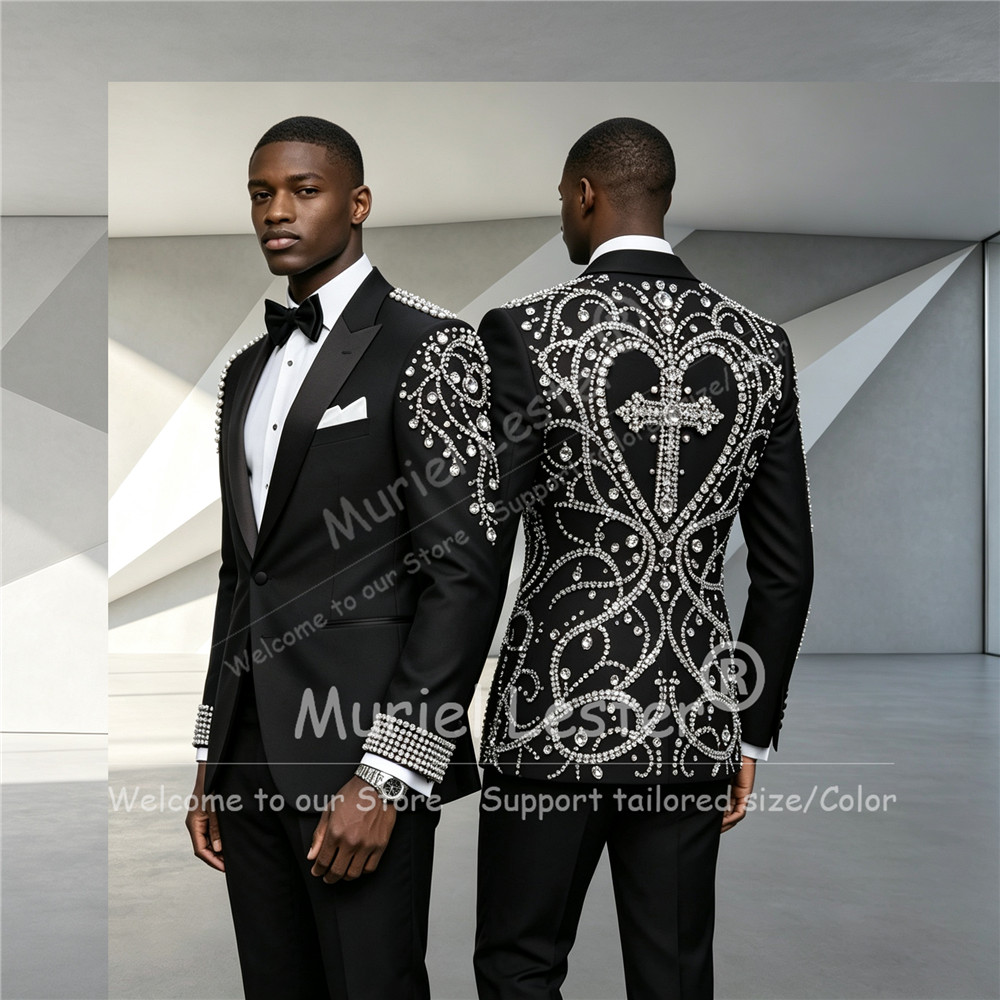 Traje de Lujo de 2 Piezas para - Men Formal Wear Fashion reseña y precio
