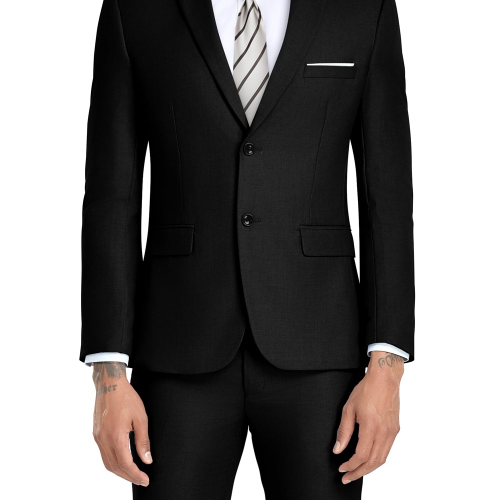 Traje de hombre de dos piezas, - Formal Wear Men H&M reseña y precio