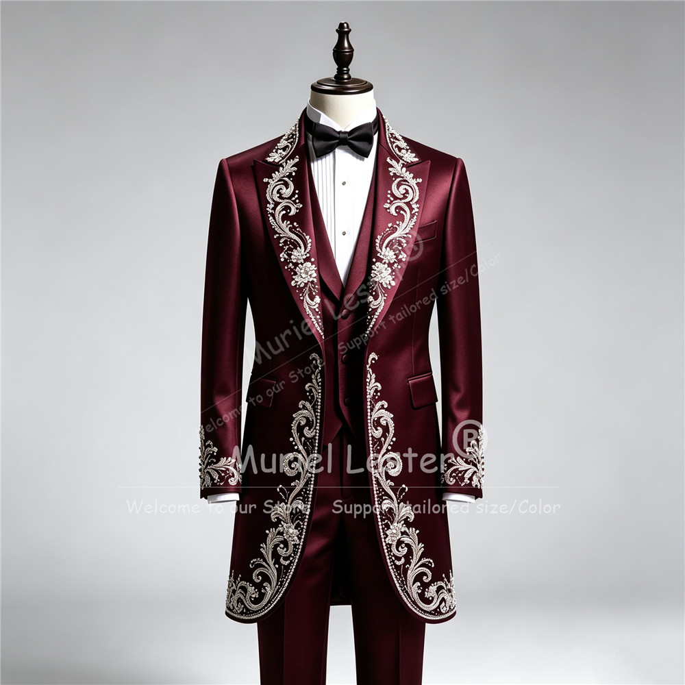 Traje de Esmoquin de Lujo para - Men Formal Wear Pants reseña y precio